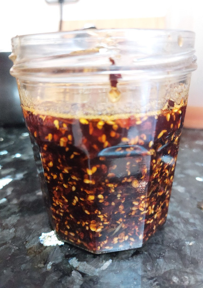 Una foto de Salsa macha