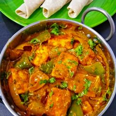 A picture of Kadai Paneer.
