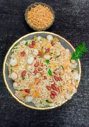 ड्राई भेल(dry bhel recipe in hindi) रेसिपी मुख्य फोटो