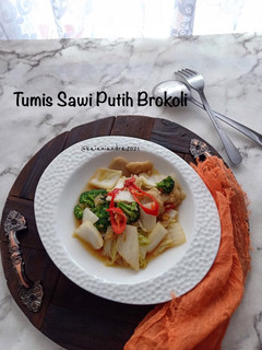 Foto resep Tumis Sawi Putih Brokoli