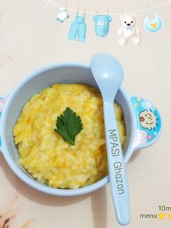 Foto resep MPASI Nasi Tim Daging Qurban
