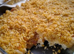 Foto resep Baked Mac and Cheese topping Panko