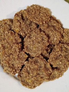 Una foto de Galletas de avena y plátano