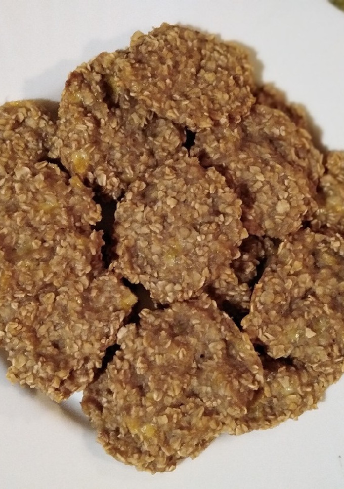 Una foto de Galletas de avena y plátano