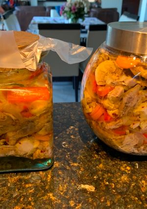 Una foto de Vizcacha en escabeche