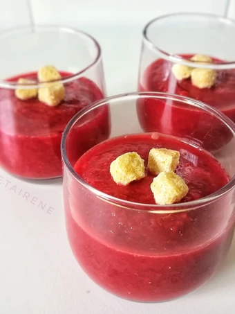 Receta Salmorejo de remolacha sin gluten  que Muy delicioso