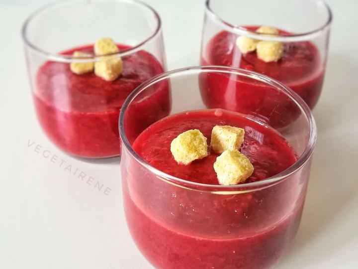 Receta Salmorejo de remolacha sin gluten  que Muy delicioso