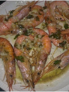 Una foto de Gambas a la plancha