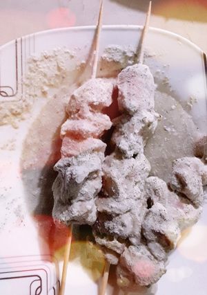 A picture of Chicken malai tikka.