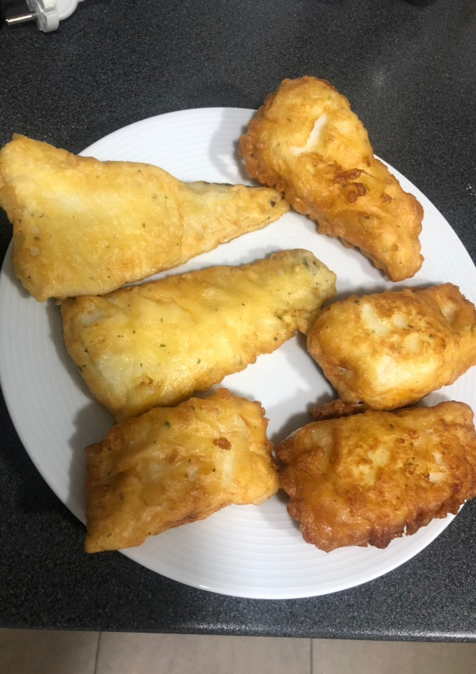 Una foto de Bacalao rebozado