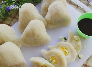 Foto resep Pempek kapal selam (telur besar) ikan gabus