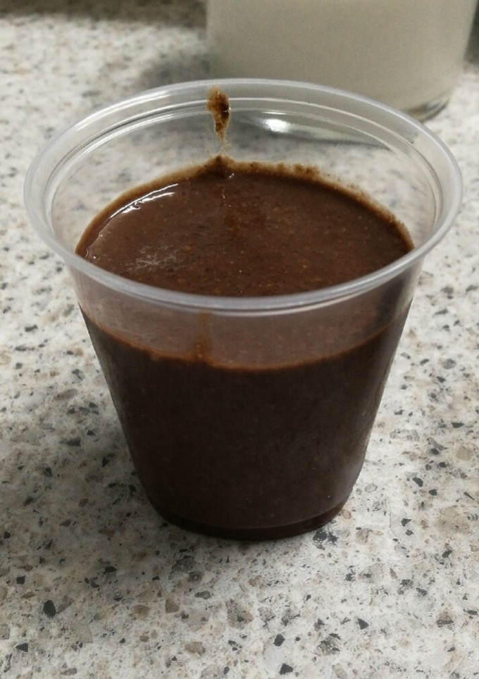 Una foto de Mousse de chocolate y chía