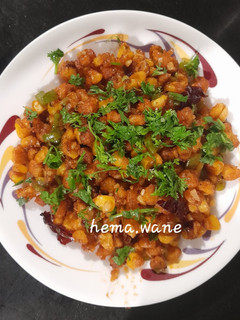 A picture of Crispy sweet corn chilli.