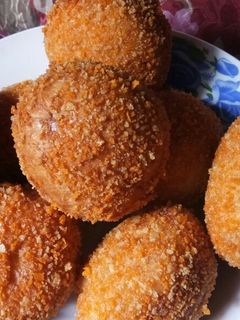 Foto resep Tigor (Roti Goreng) Abon