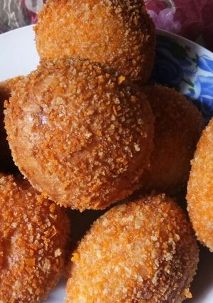 Foto resep Tigor (Roti Goreng) Abon