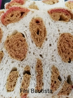Una foto de Pan de molde atigrado