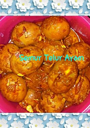 Foto resep Semur telur ayam