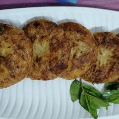 Tuna fish and potato kabab A picture of Tuna fish and potato kabab.
