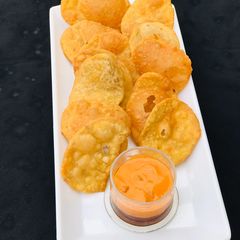 A picture of Spicy crackers.