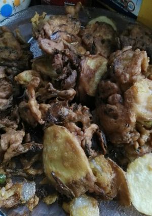 A picture of Water less pakora recipe.