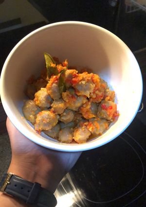 Foto resep Pentol Pedas