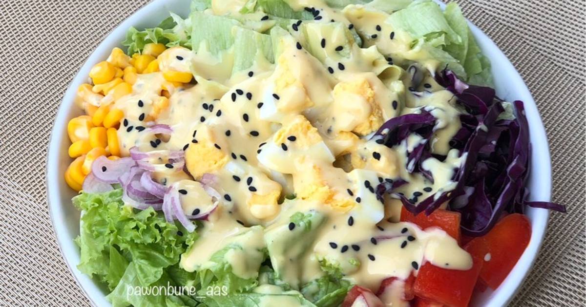 Resep Greek Yogurt Salad Dressing Oleh Pawonbune Aas Cookpad