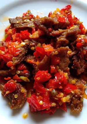 Foto resep Dendeng balado