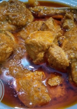 A picture of Zeera Chicken Curry.