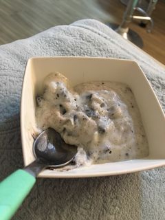 Una foto de Postre cookies & cream