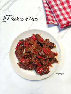 Foto resep Paru rica