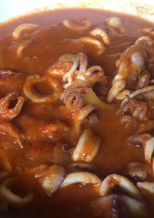 Foto resep Cumi Saus Padang