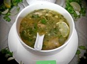 A picture of soup pans