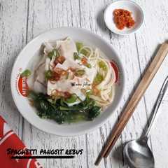 Spaghetti pangsit rebus-レシピのメイン写真