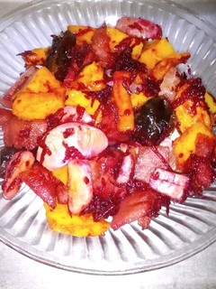 A picture of Date fruit salad.