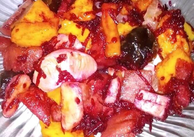 Date fruit salad Recipe by The Crafty Kitchen. - Cookpad