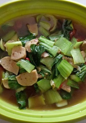 Foto resep Tumis pakcoy baso