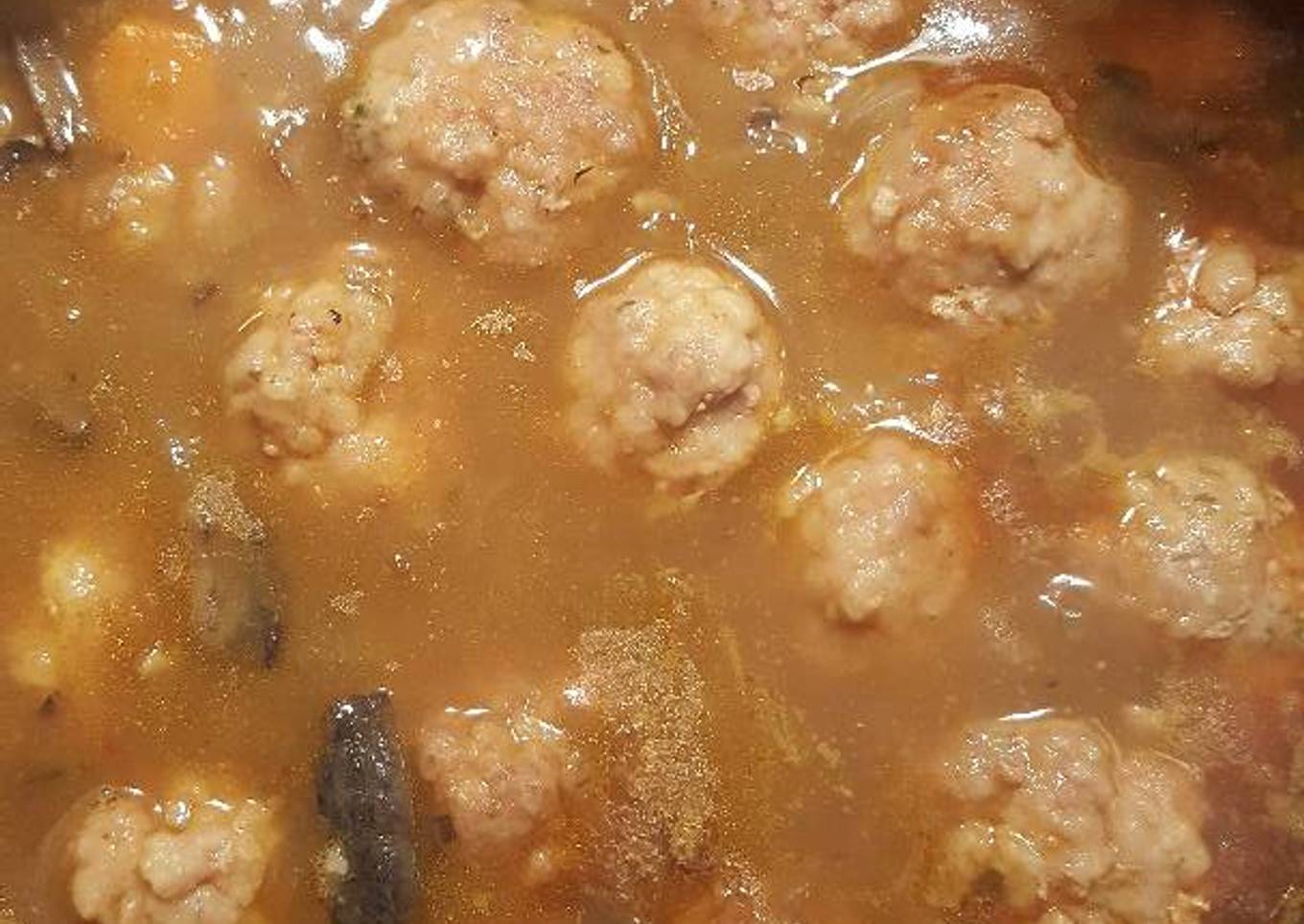 Salsa de albóndigas