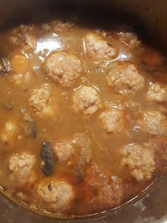 Una foto de Salsa de albóndigas