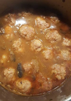 Una foto de Salsa de albóndigas