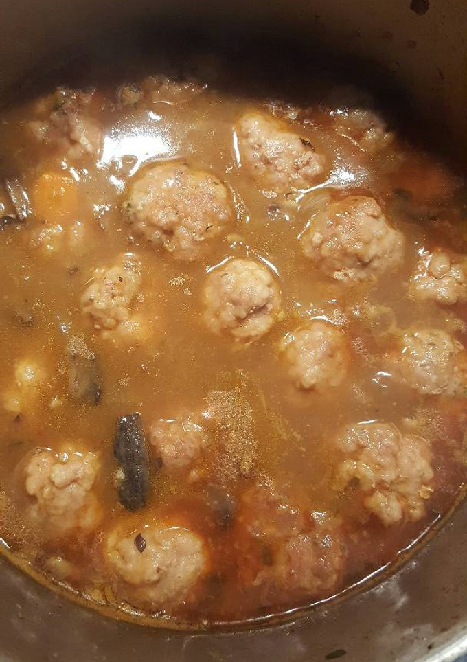 Una foto de Salsa de albóndigas