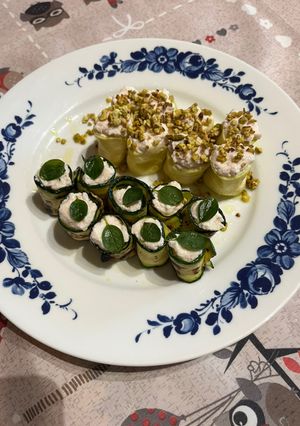 Foto di Gunkan zucchine e Philadelphia a modo mio
