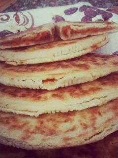 صورة لوصفة فطائر المقلاة