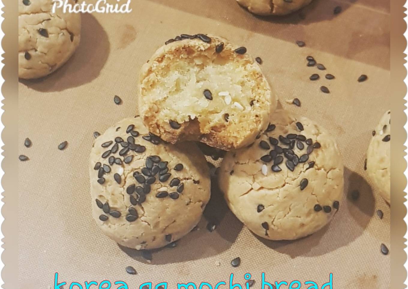 Resep Mochi bread with tepung ketan Resep Mochi bread with tepung ketan