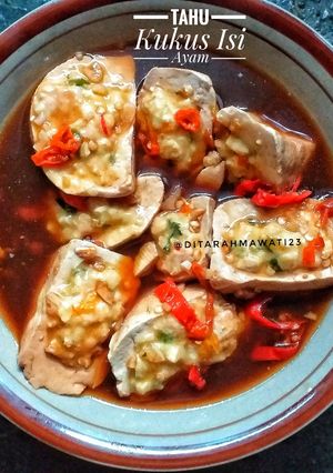 Foto resep Tahu Kukus Isi Ayam