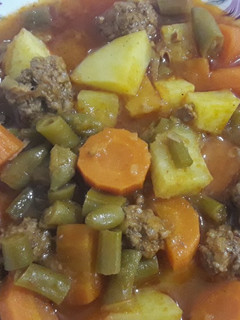عکسی از دستور خوراک لوبیا سبز