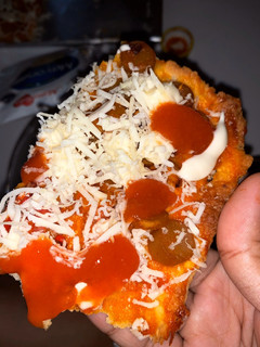 Foto resep PIZZA topping ayam & sosis