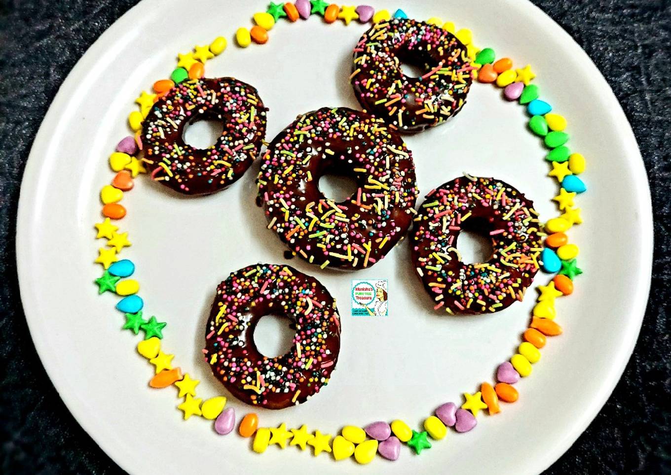 Chocolate Doughnuts (No Eggs - No Yeast - No Water)