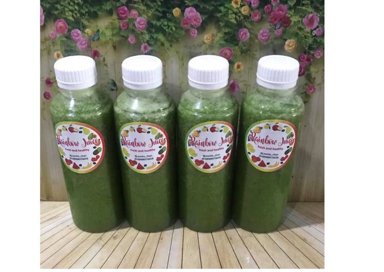 Resep Diet Juice Moringa Lettuce Collard Apple Soursop, Lezat Sekali