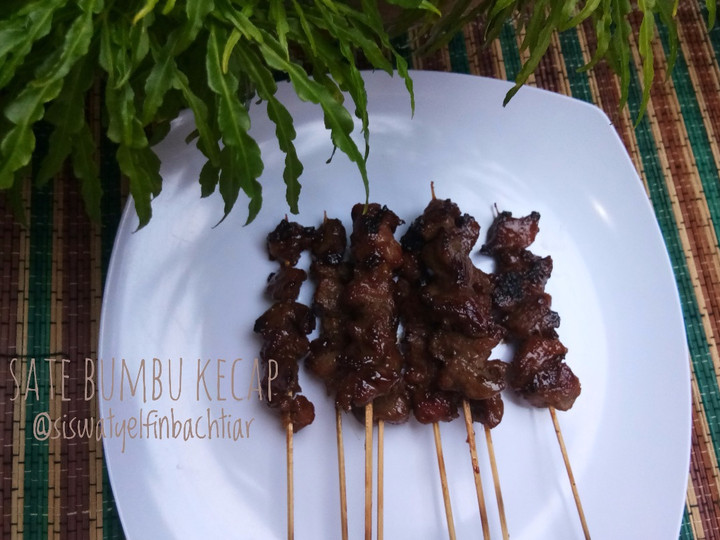 Cara Bikin Sate Daging Bumbu kecap Enak Terbaru