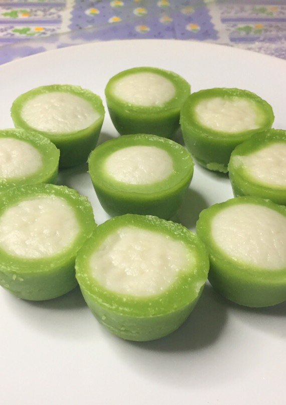 Foto resep RESEP KUE TALAM PANDAN - kue nona manis